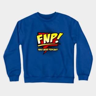 Fake Nerd Podcast Logo Crewneck Sweatshirt